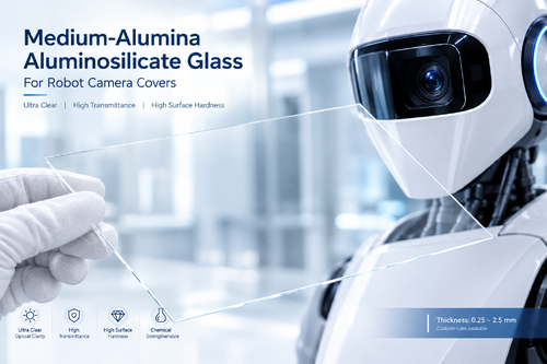 Últimas noticias de la empresa sobre Explorando Nuevas Aplicaciones del Vidrio de Aluminosilicato Ultra Transparente en Robótica Humanoide