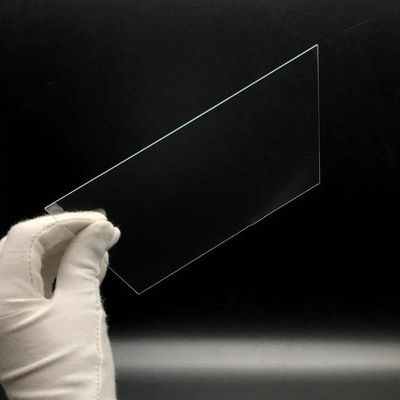 Panel de visualización de vidrio de cubierta de aluminiosílicato plano flotante para electrodomésticos