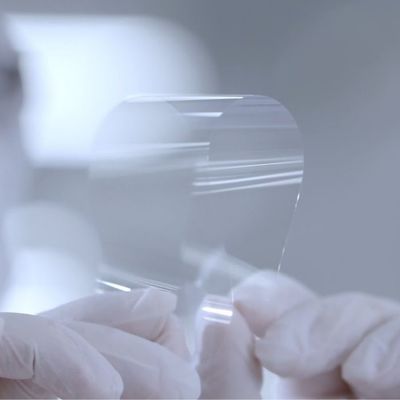 Buen precio Vidrio ultra delgado de UTG flexible transparente 0,03 mm 0,05 mm en línea